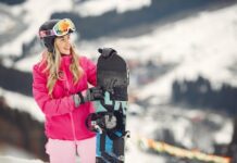 Odzież sportowa dla kobiet na narty i snowboard